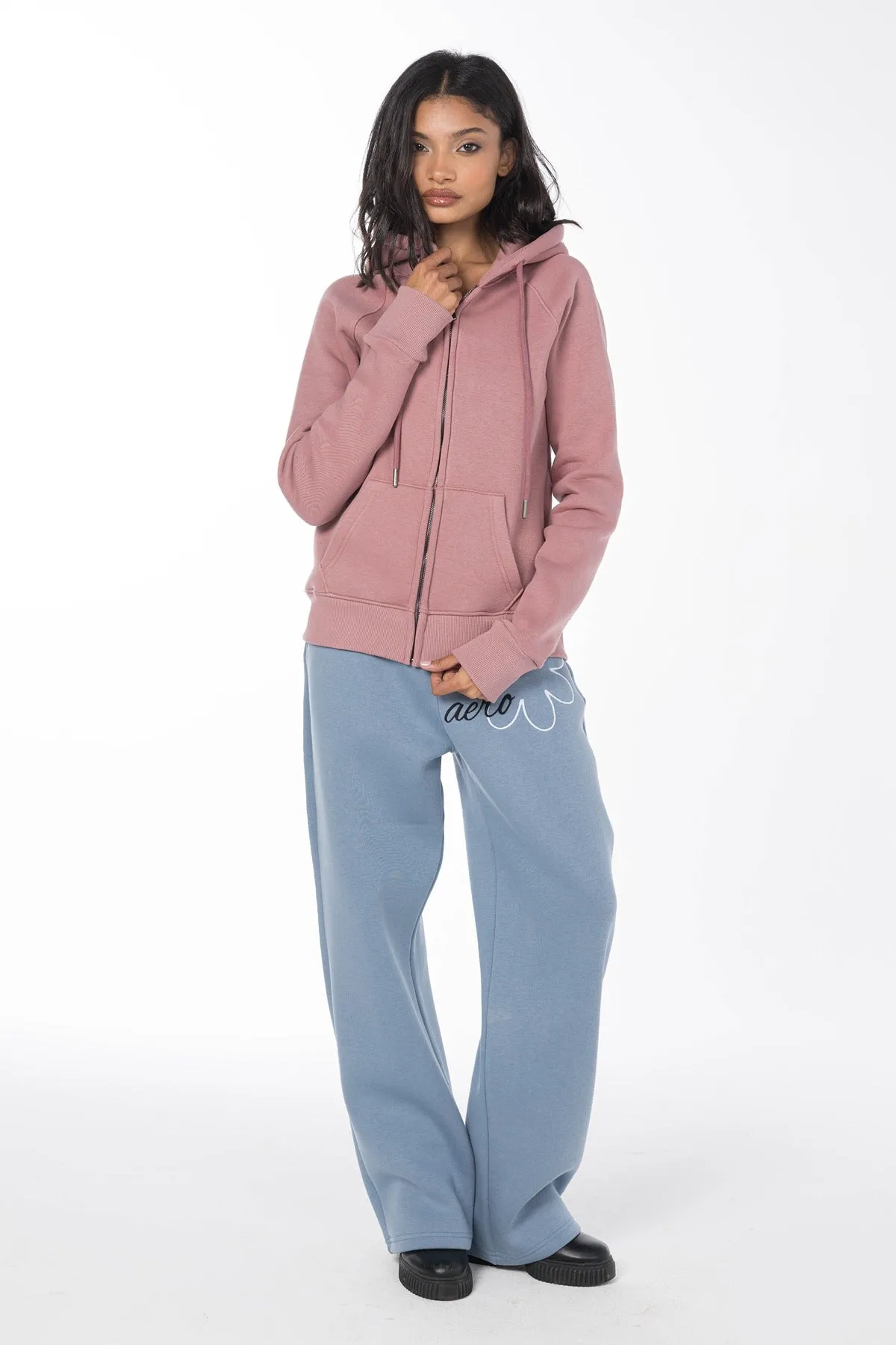 A BUTTERFLY HOODIE-DAWN PINK