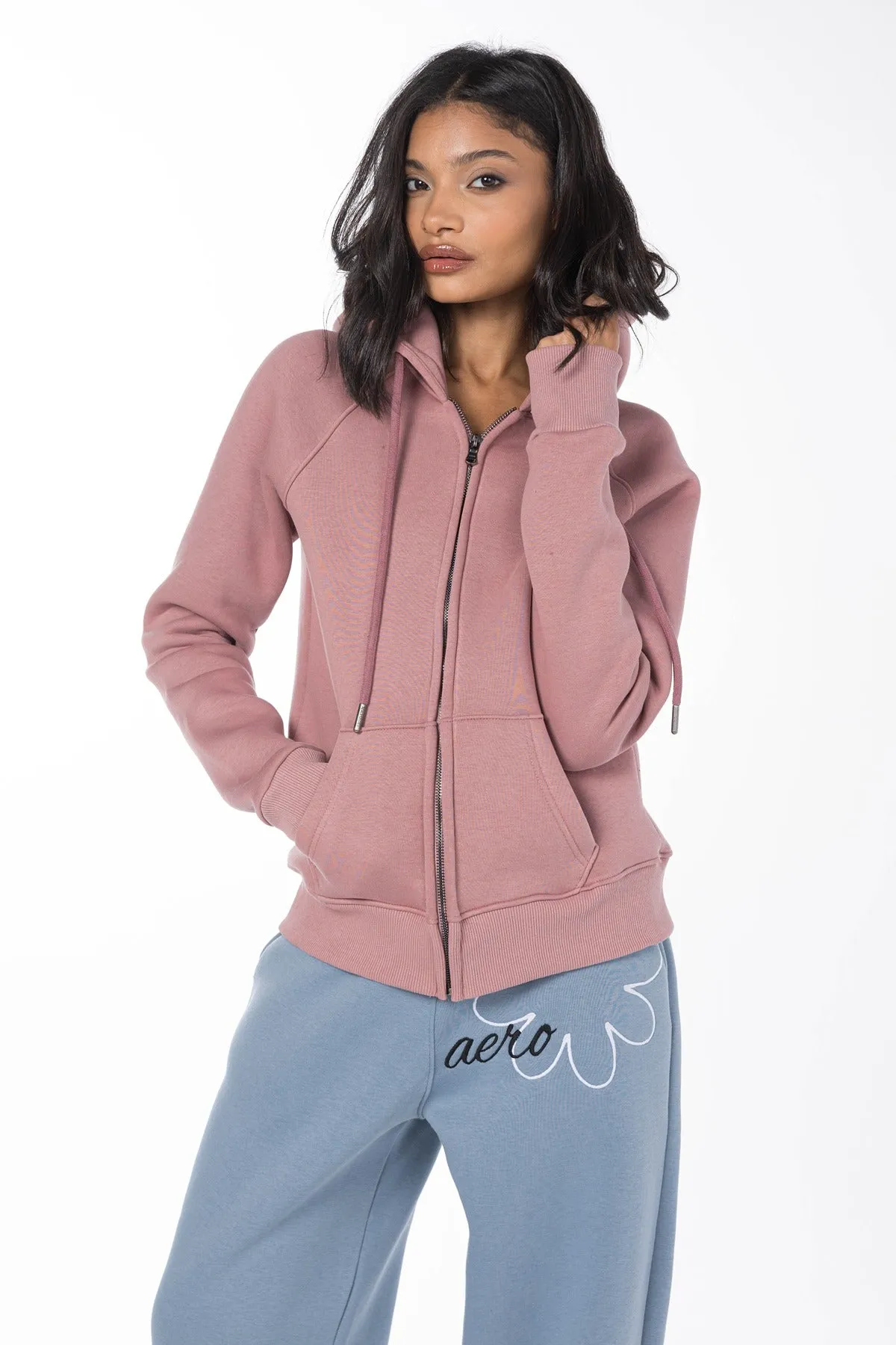 A BUTTERFLY HOODIE-DAWN PINK