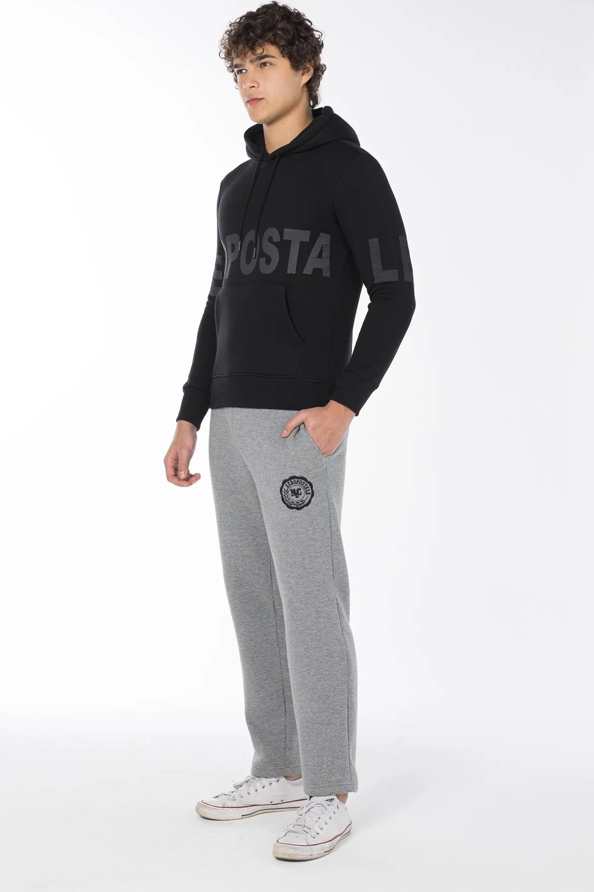 AEROPOSTALE HOODIE-BLACK