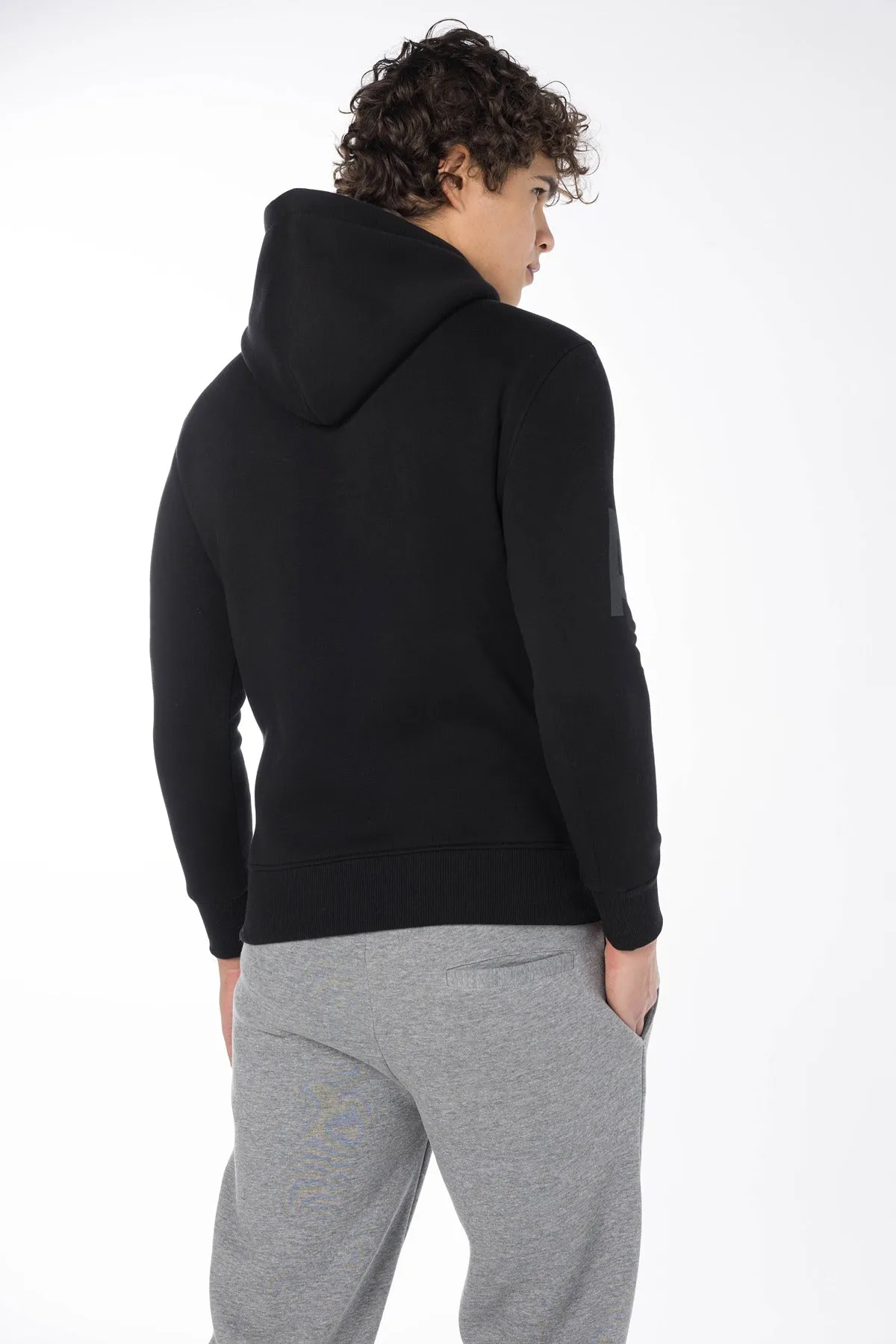 AEROPOSTALE HOODIE-BLACK