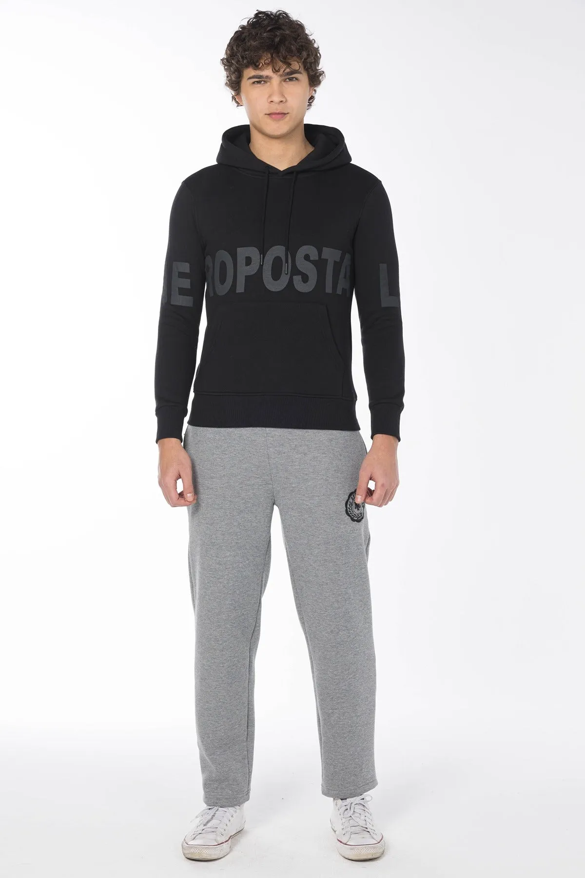 AEROPOSTALE HOODIE-BLACK