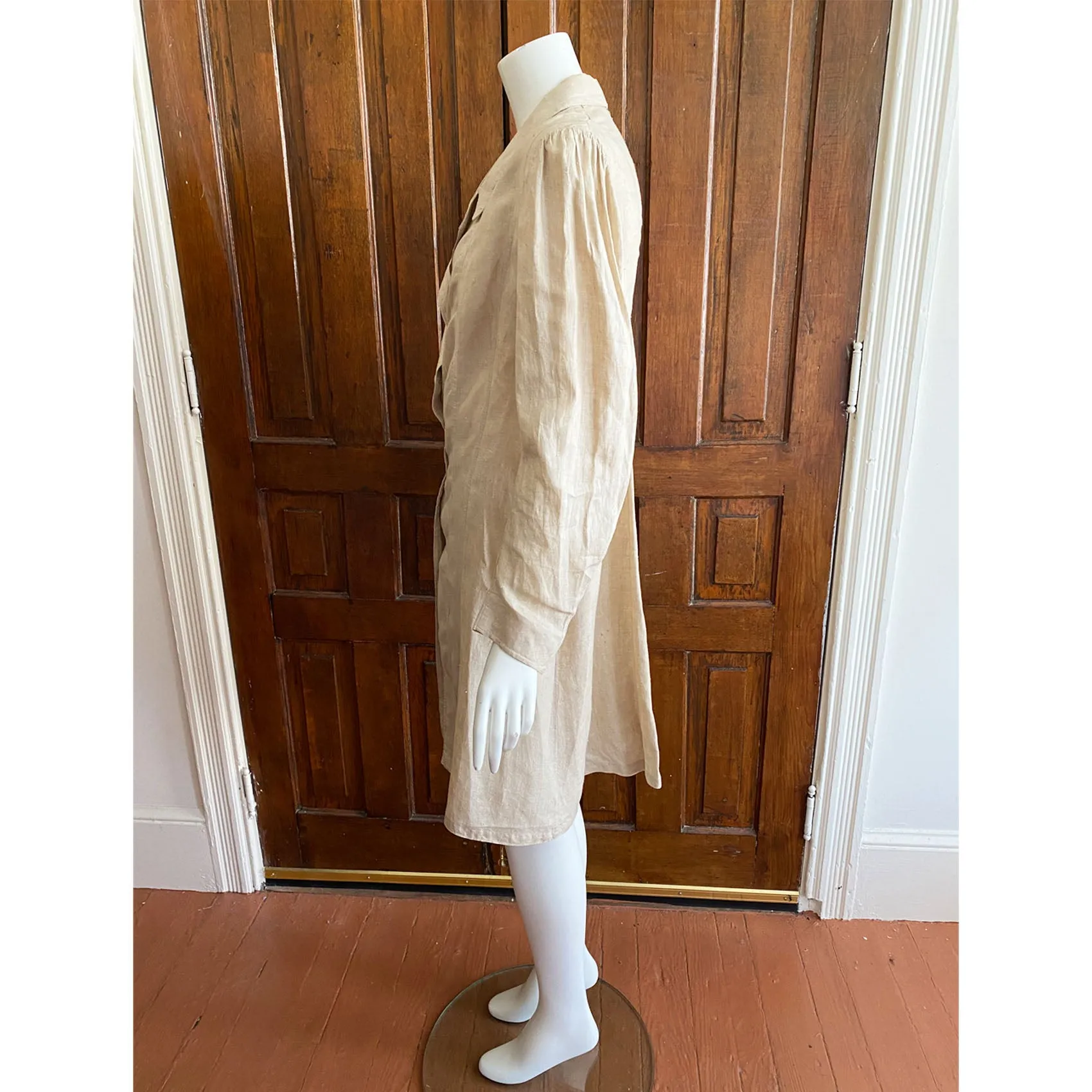 Antique Edwardian Linen Jacket