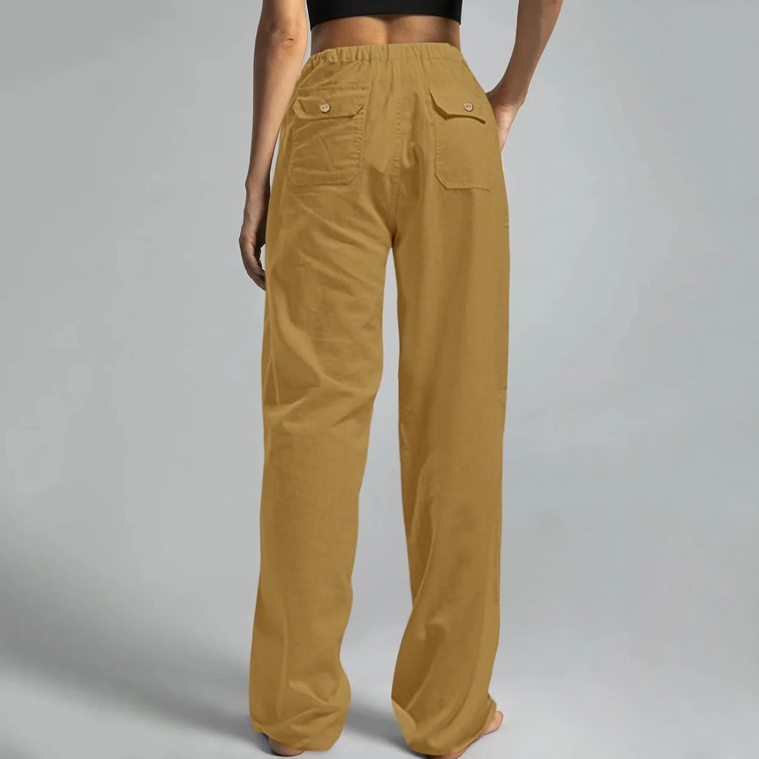 Baggy Sweatpants for Women Wide Leg Baggy Y2K 2025 Summer Pants Elastic Waist Breathable Vacation Comfort Trousers
