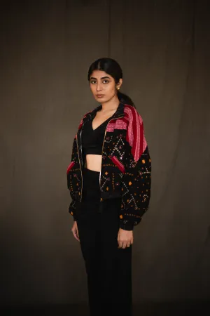 Bandhani Bomber