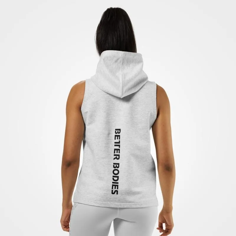 Better Bodies Kensington S-L Hood - White Melange