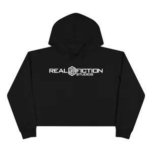 Black Crop Hoodie
