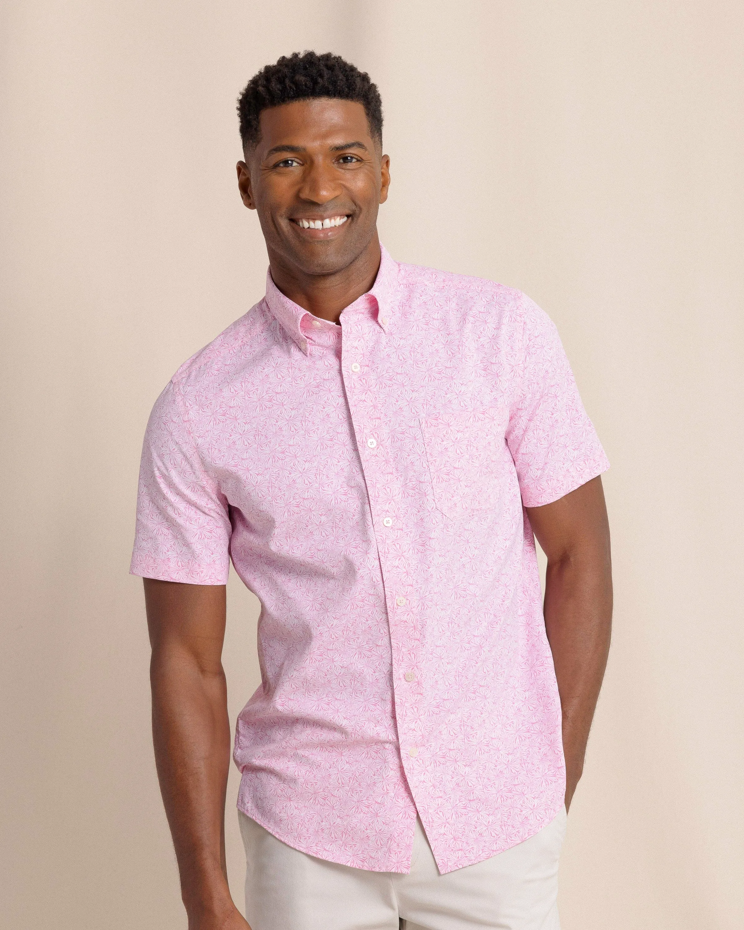 Bloomz Intercoastal Short Sleeve Sport Shirt