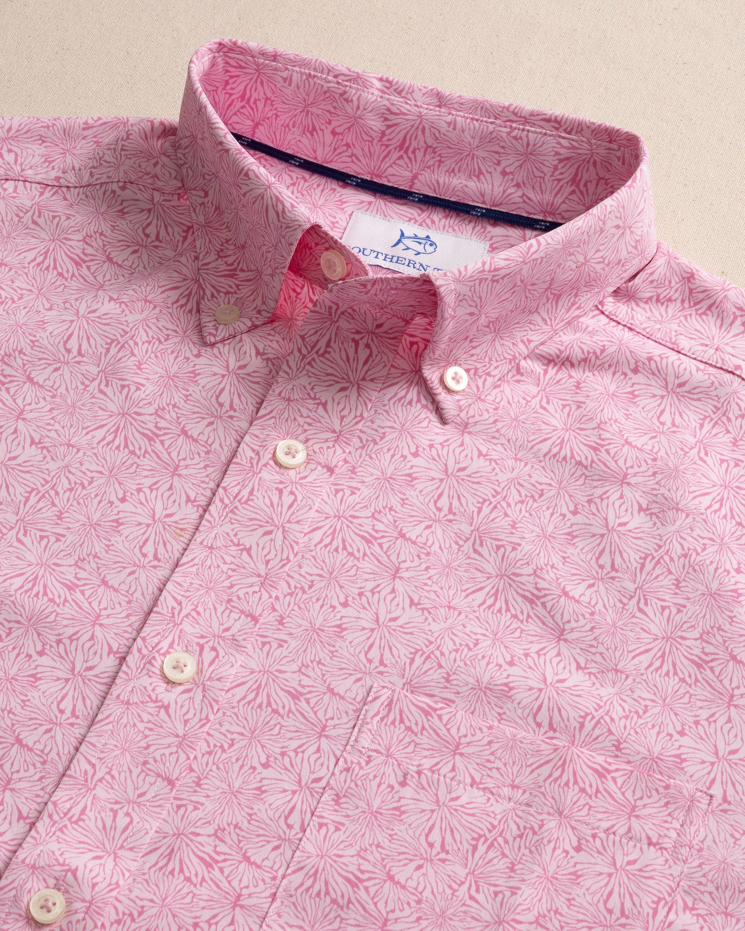 Bloomz Intercoastal Short Sleeve Sport Shirt