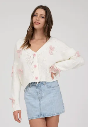 Bow Cardigan