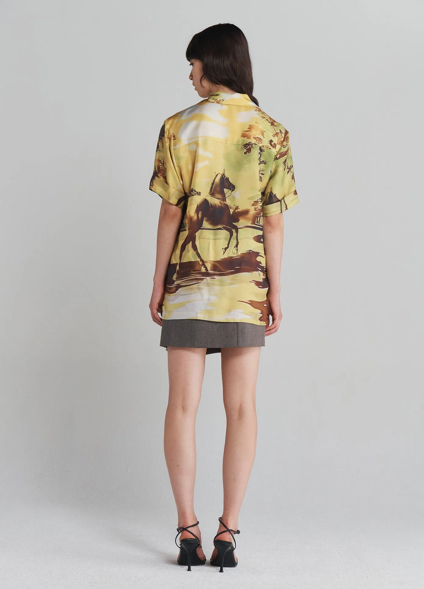 Boxy Twill Shirt