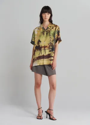 Boxy Twill Shirt