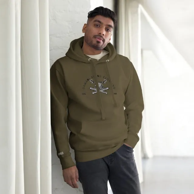 Damani Collection  Motorcycle Logo Hoodie