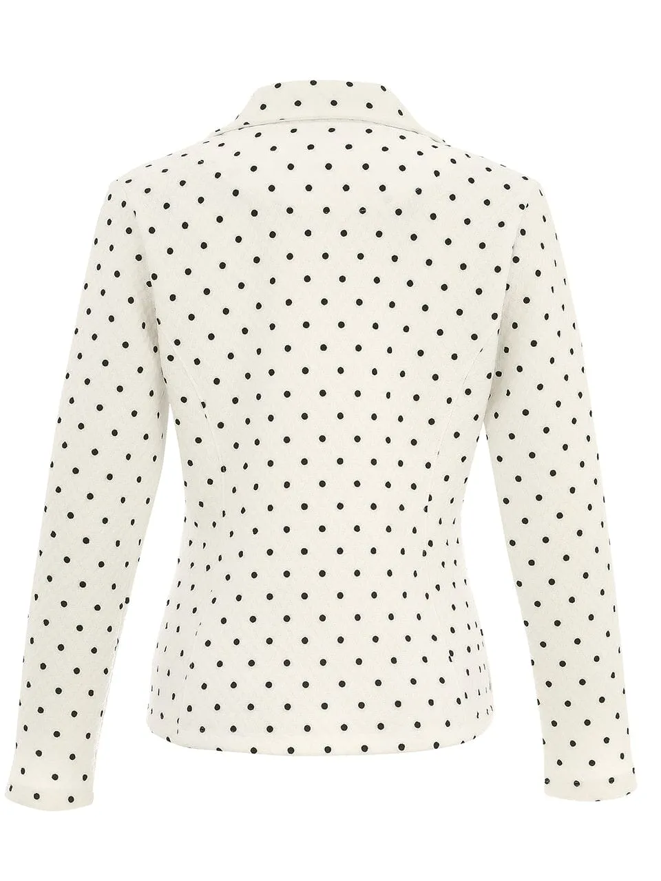 Dolcezza 'Breakfast at Tiffany' Polka Dot Blazer Jacket - Style 25101