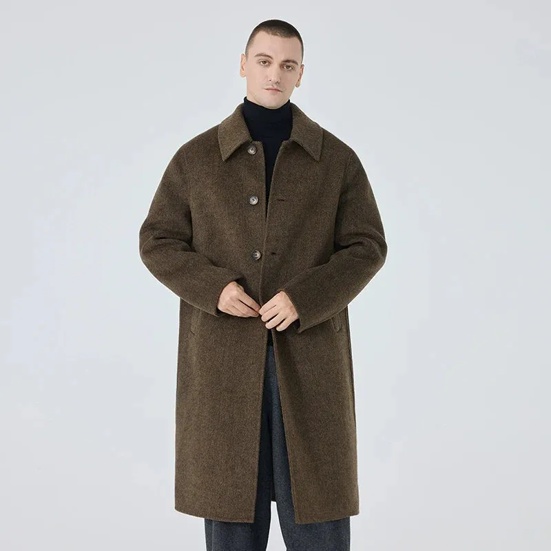 Double-Sided Cashmere Overcoat
