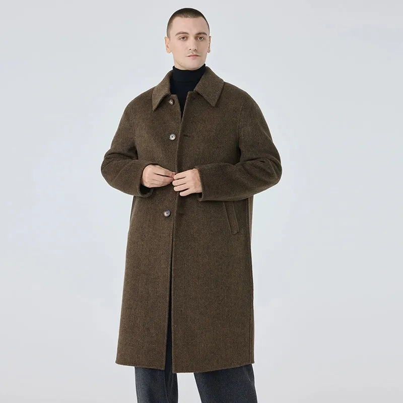Double-Sided Cashmere Overcoat