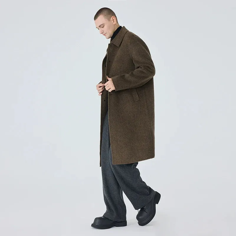 Double-Sided Cashmere Overcoat