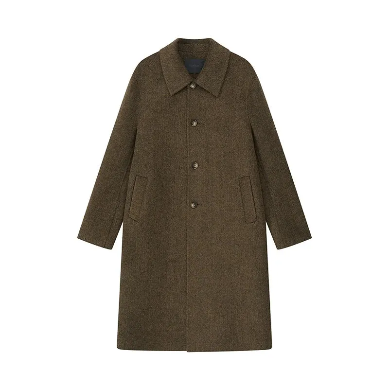 Double-Sided Cashmere Overcoat