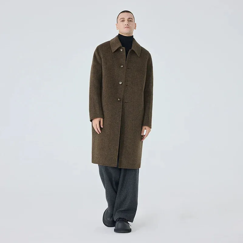 Double-Sided Cashmere Overcoat
