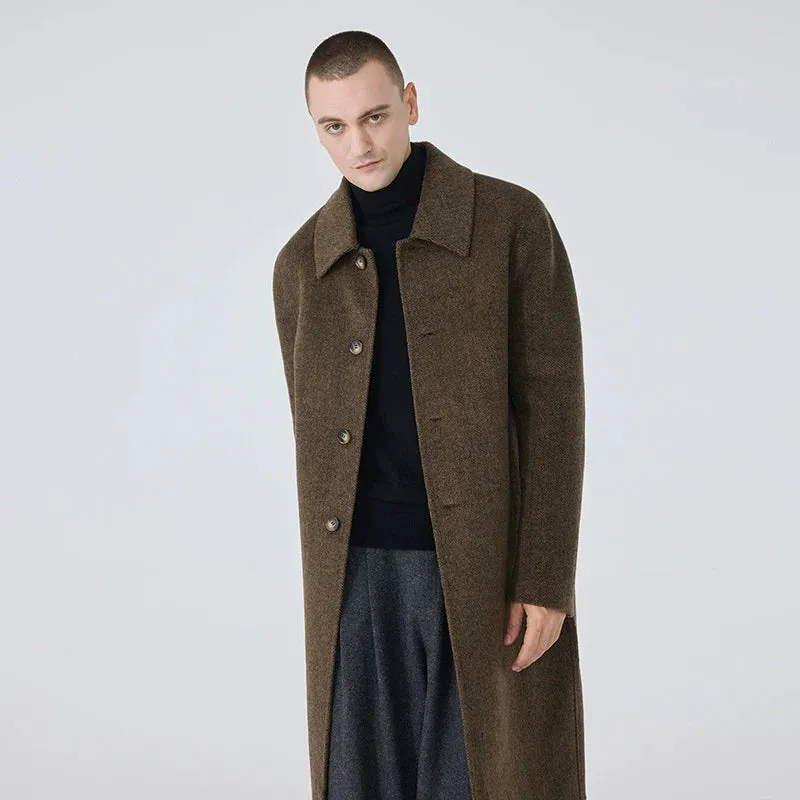 Double-Sided Cashmere Overcoat