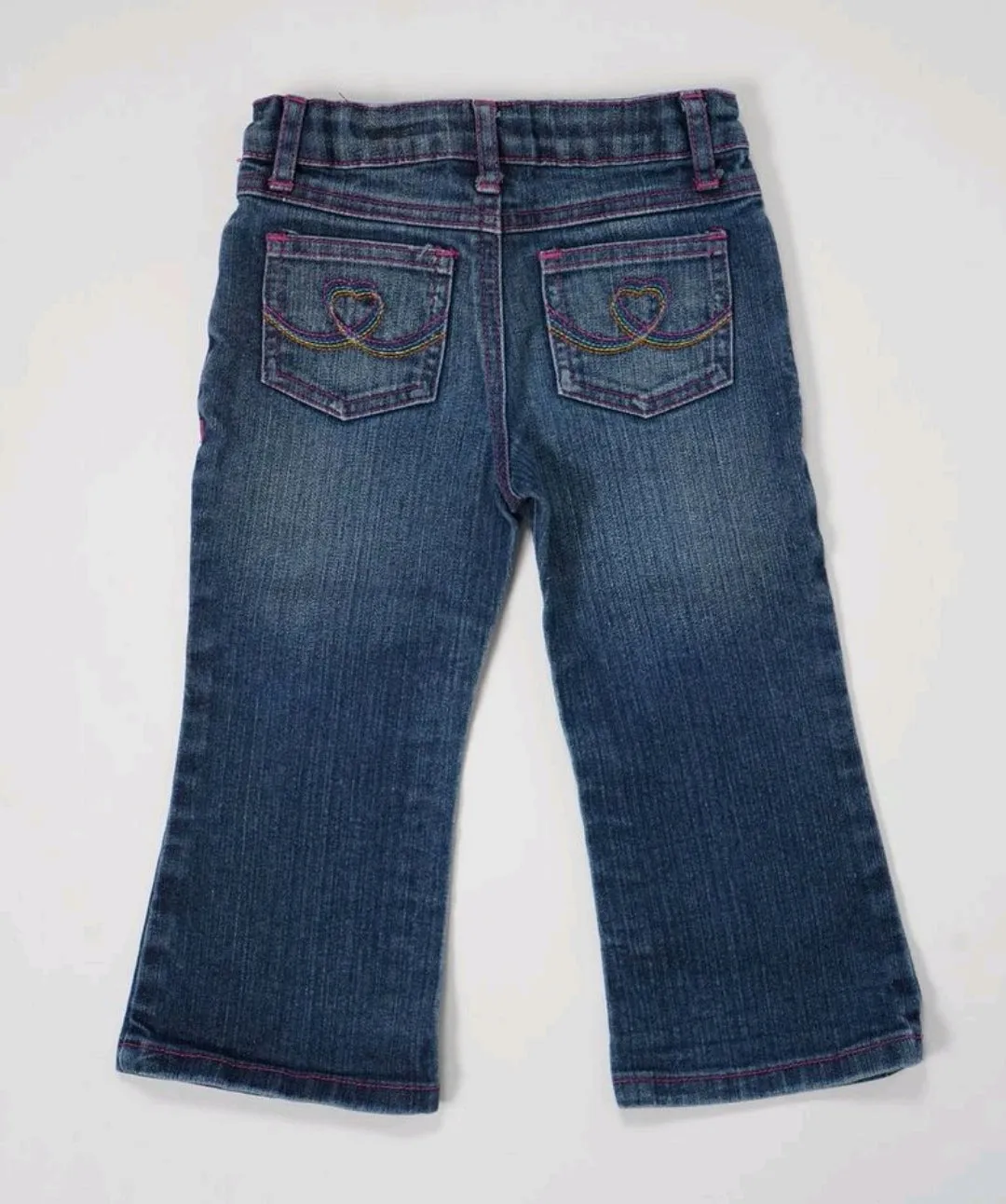 GIRL SIZE 2 YEARS - ZANADI, Embroidered, Flared Jeans EUC B15