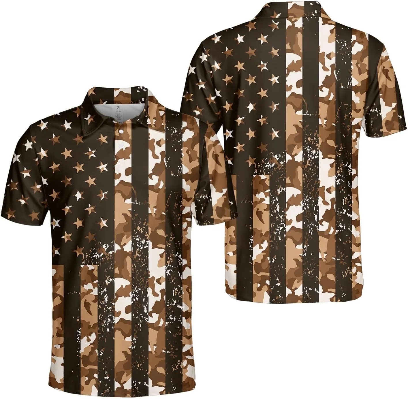 Golf Polo Shirts for Men Mens Polo Shirts Short Sleeve Button Up Shirt Men Casual Aloha Mens Shirts