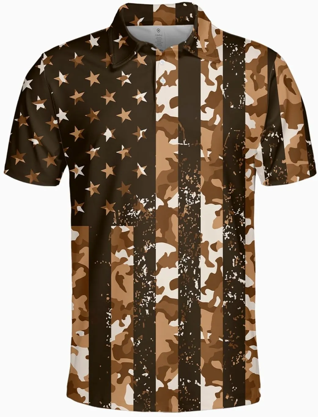 Golf Polo Shirts for Men Mens Polo Shirts Short Sleeve Button Up Shirt Men Casual Aloha Mens Shirts