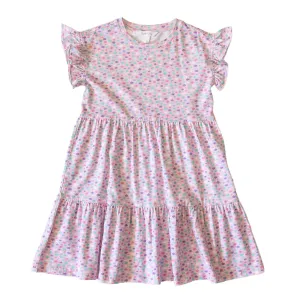 Hattie Girls Dress - Seaside Stars