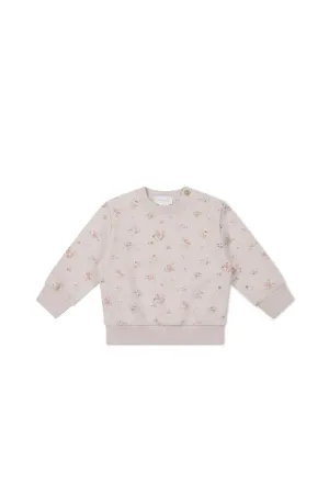 Jamie Kay Organic Cotton Aubrey Sweatshirt Petite Fleur Violet