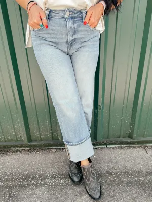 Jasper High Rise Straight Jeans