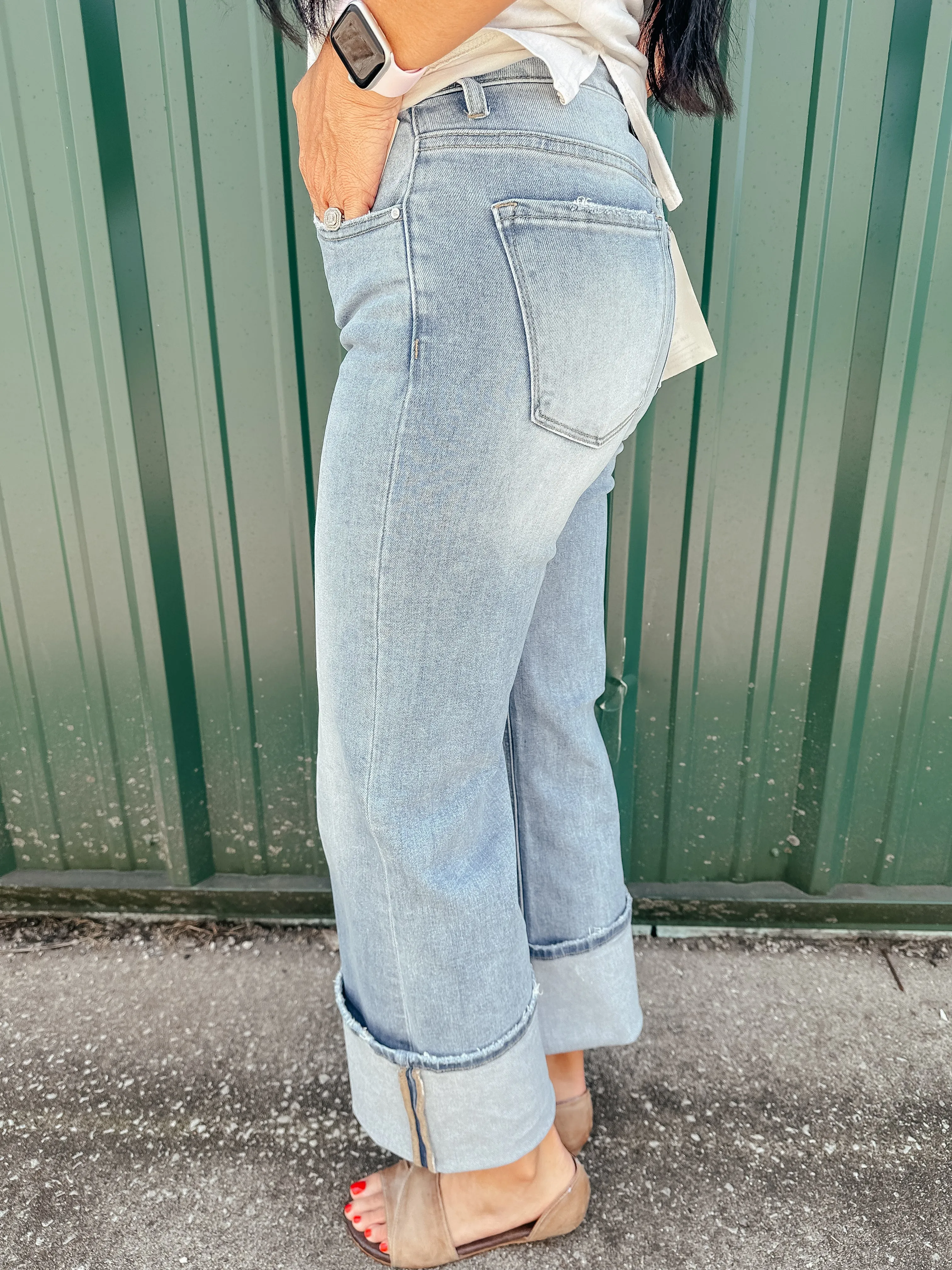 Jasper High Rise Straight Jeans