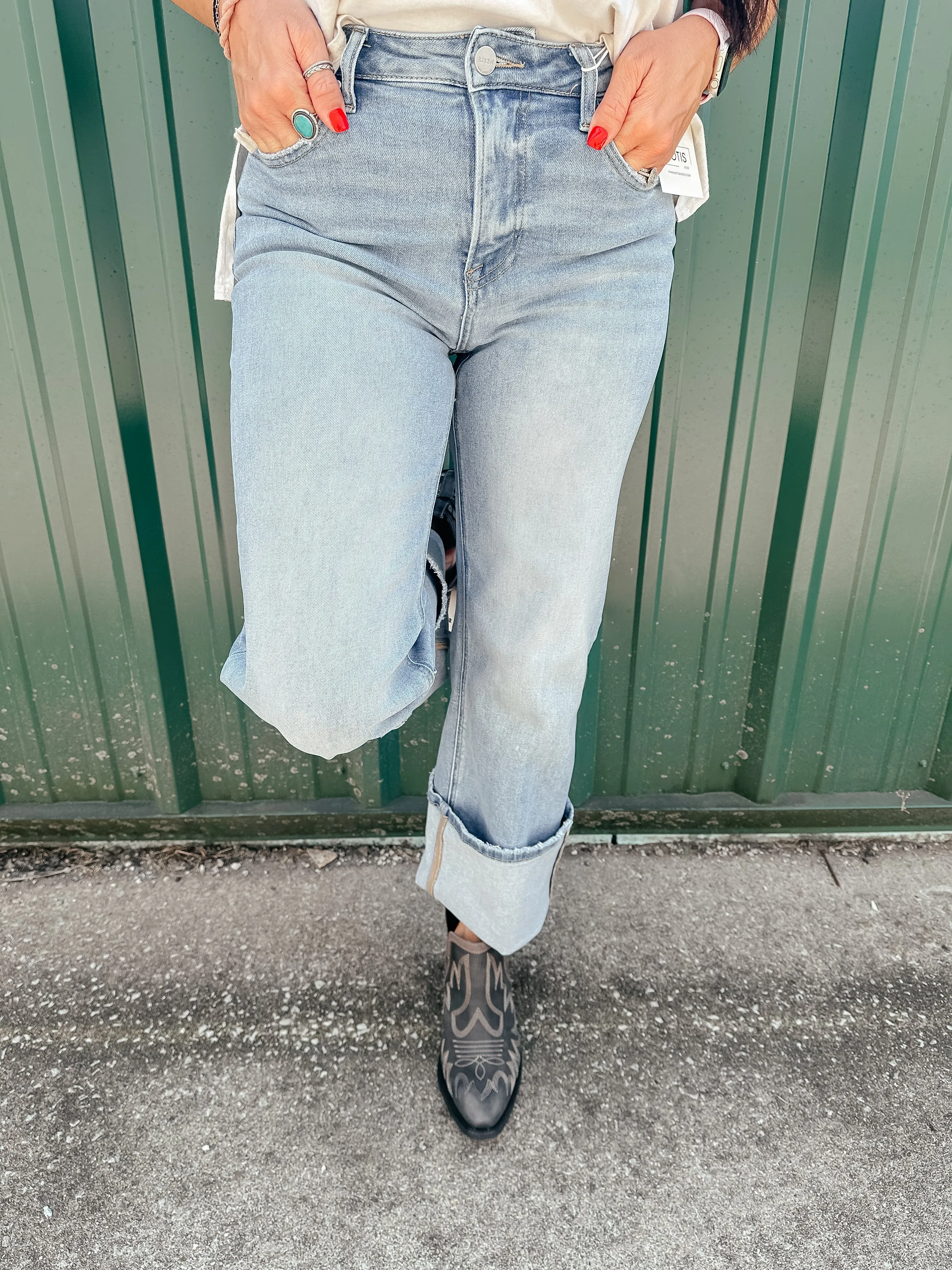 Jasper High Rise Straight Jeans