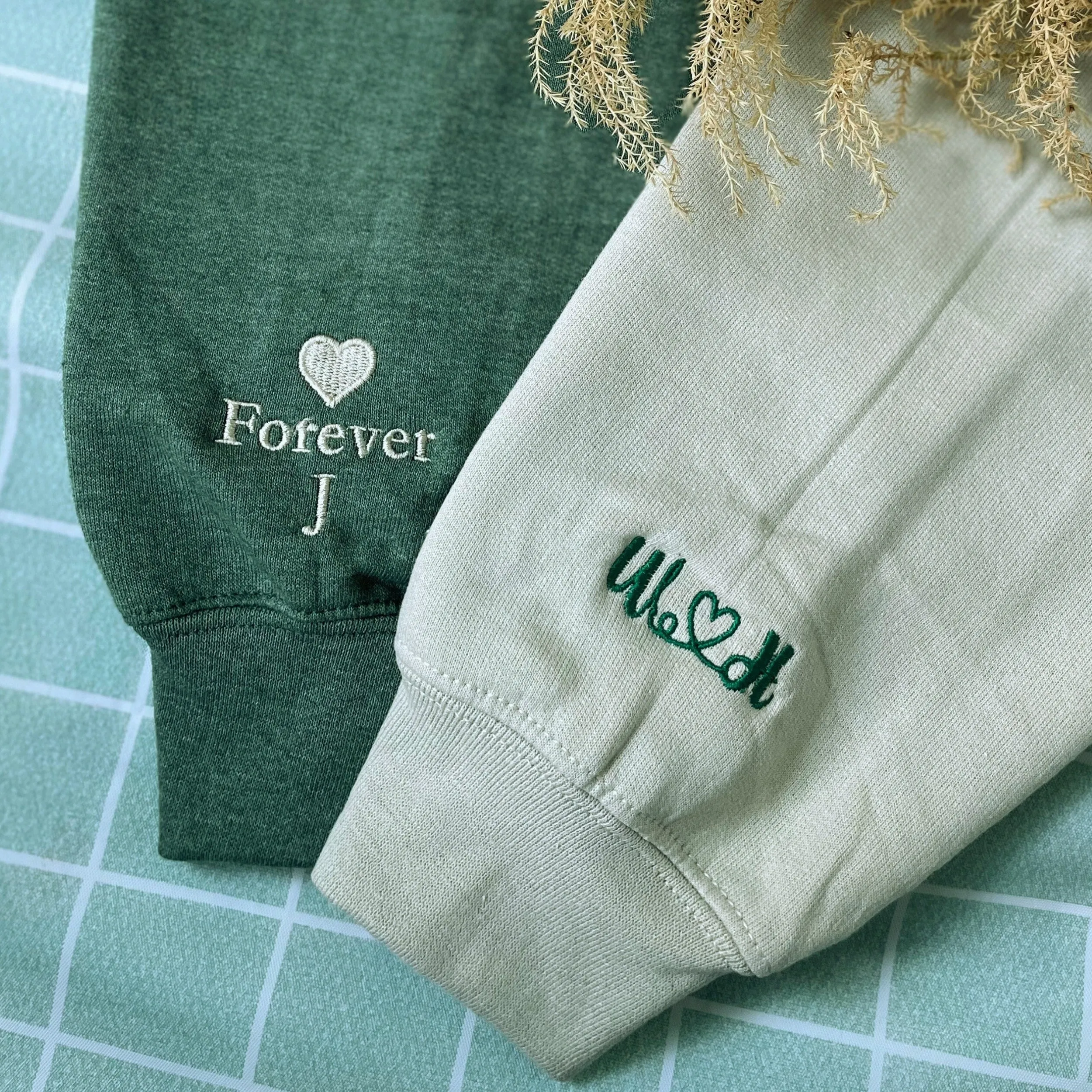 King and Queen Hoodie or Sweatshirt Embroidered, Personalized His Her Gift for Valentine's Day