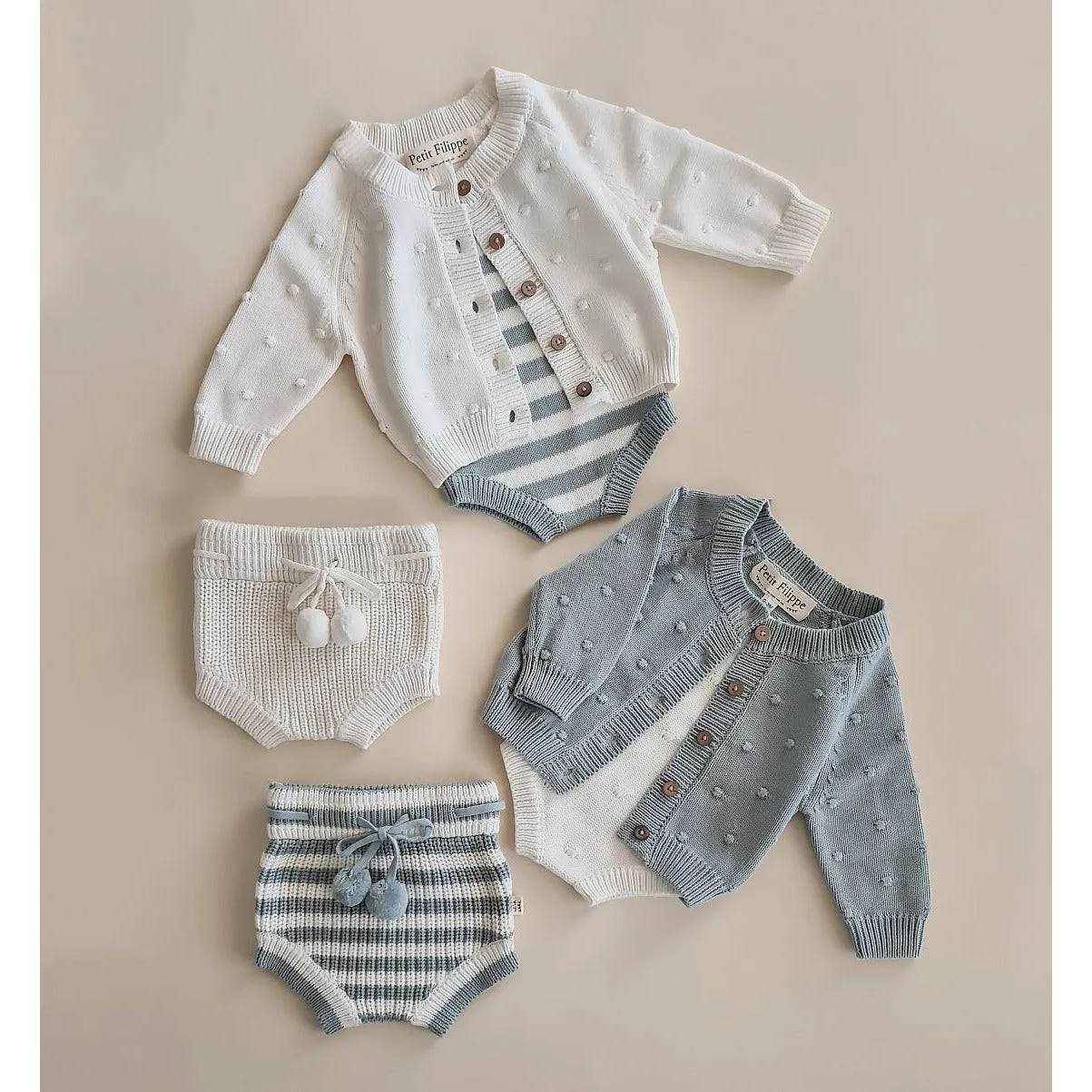 Knitted Bloomers - Cotton - Ivory