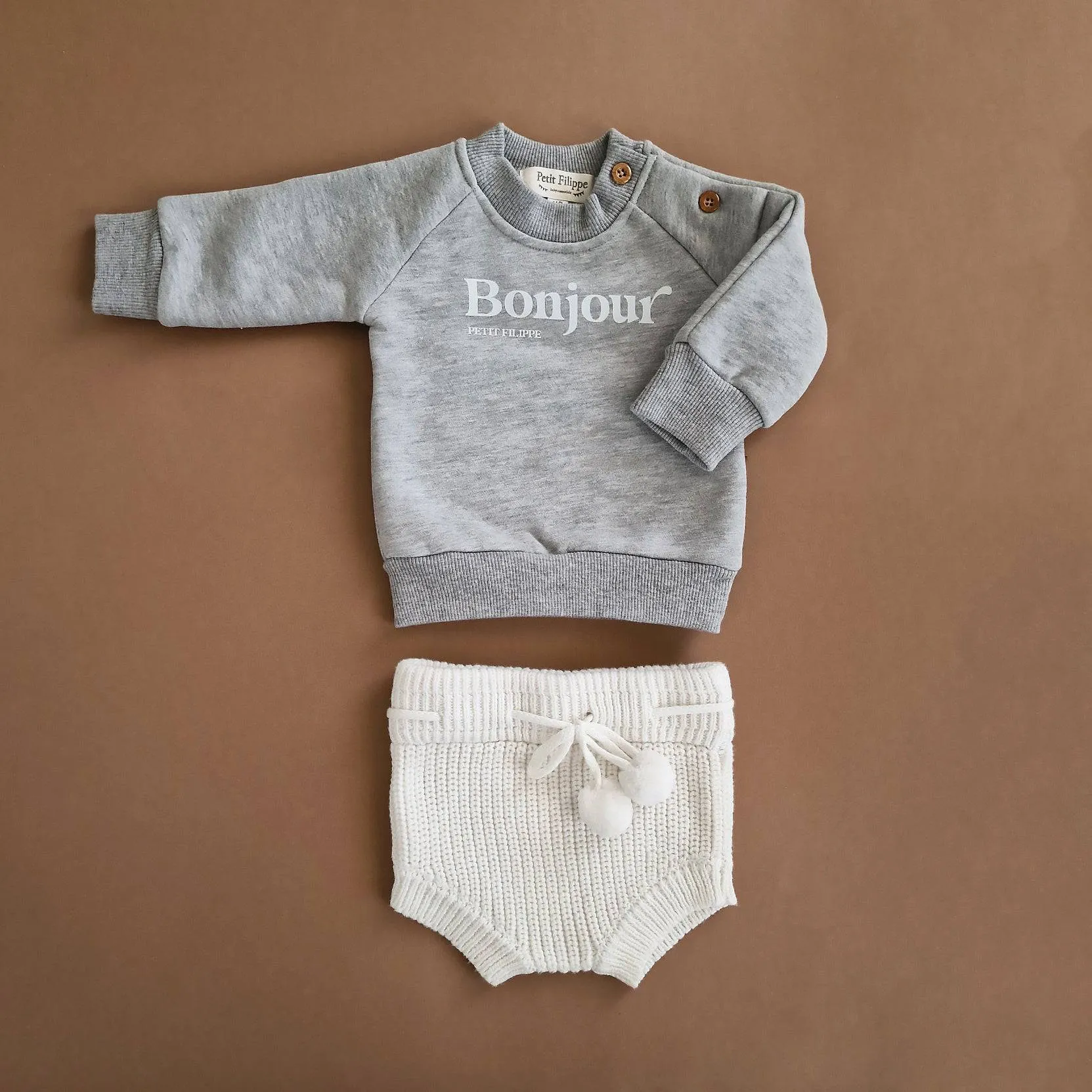 Knitted Bloomers - Cotton - Ivory