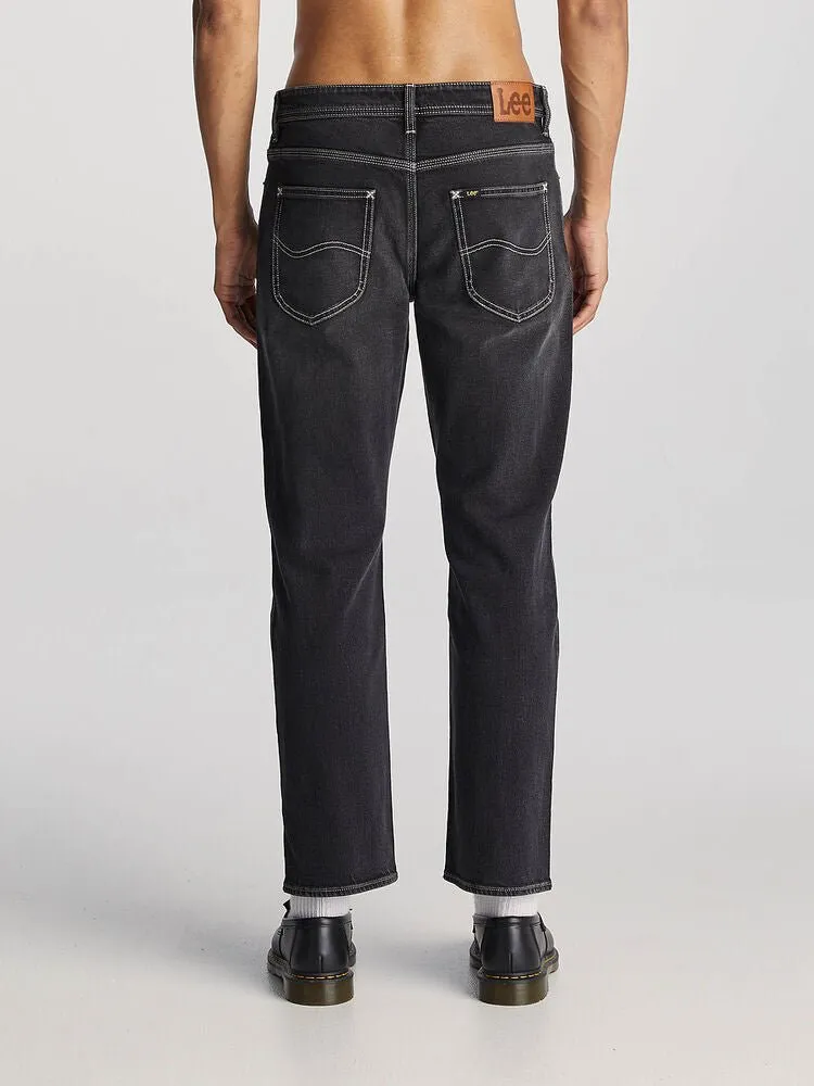 L-Three Straight Jean - Tune Black