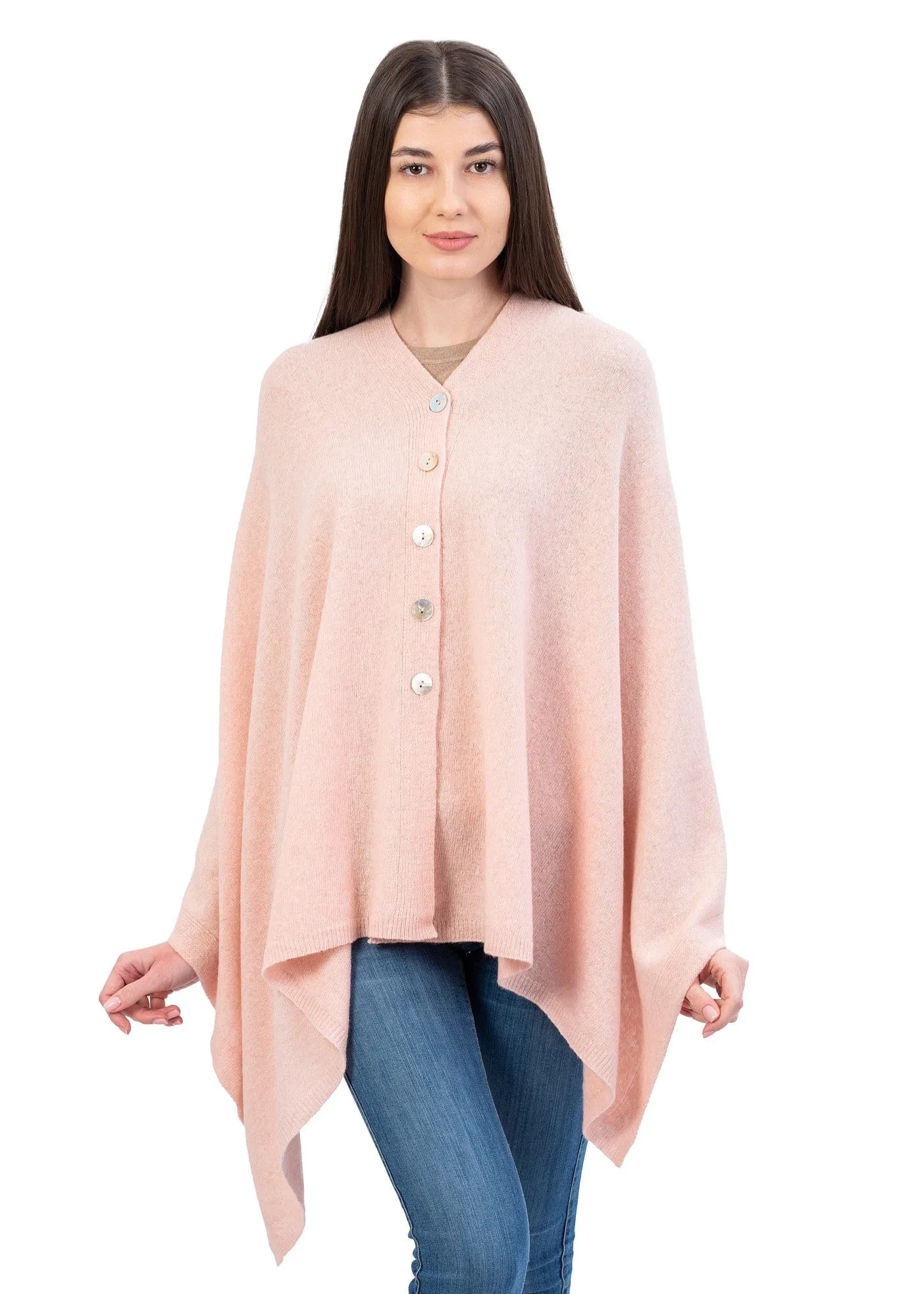 Lambswool Shawl | Pink