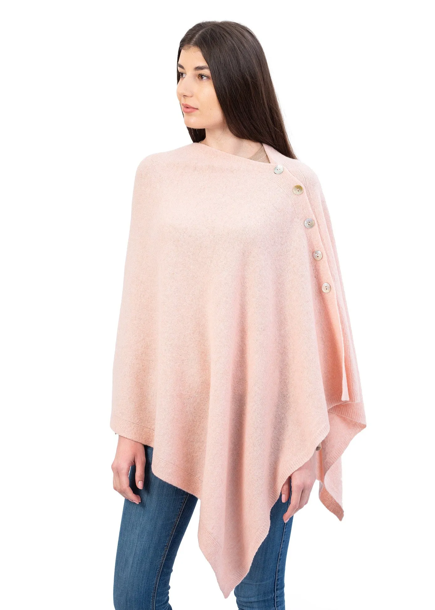 Lambswool Shawl | Pink
