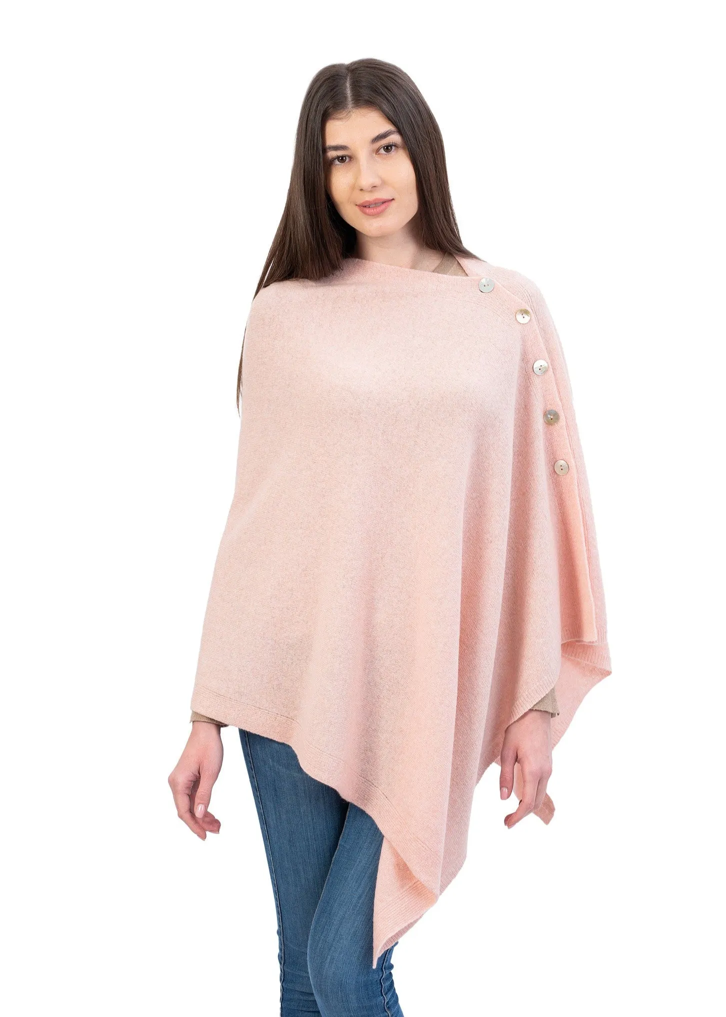 Lambswool Shawl | Pink