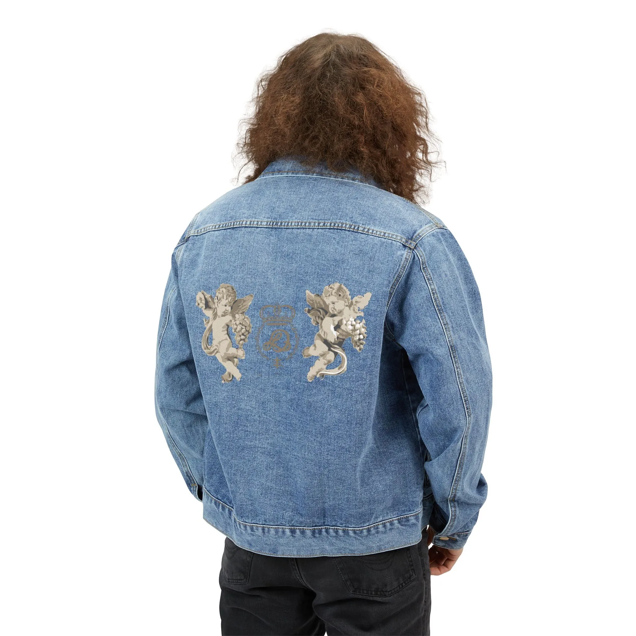 LD Guardian Angel Men's Denim Jacket