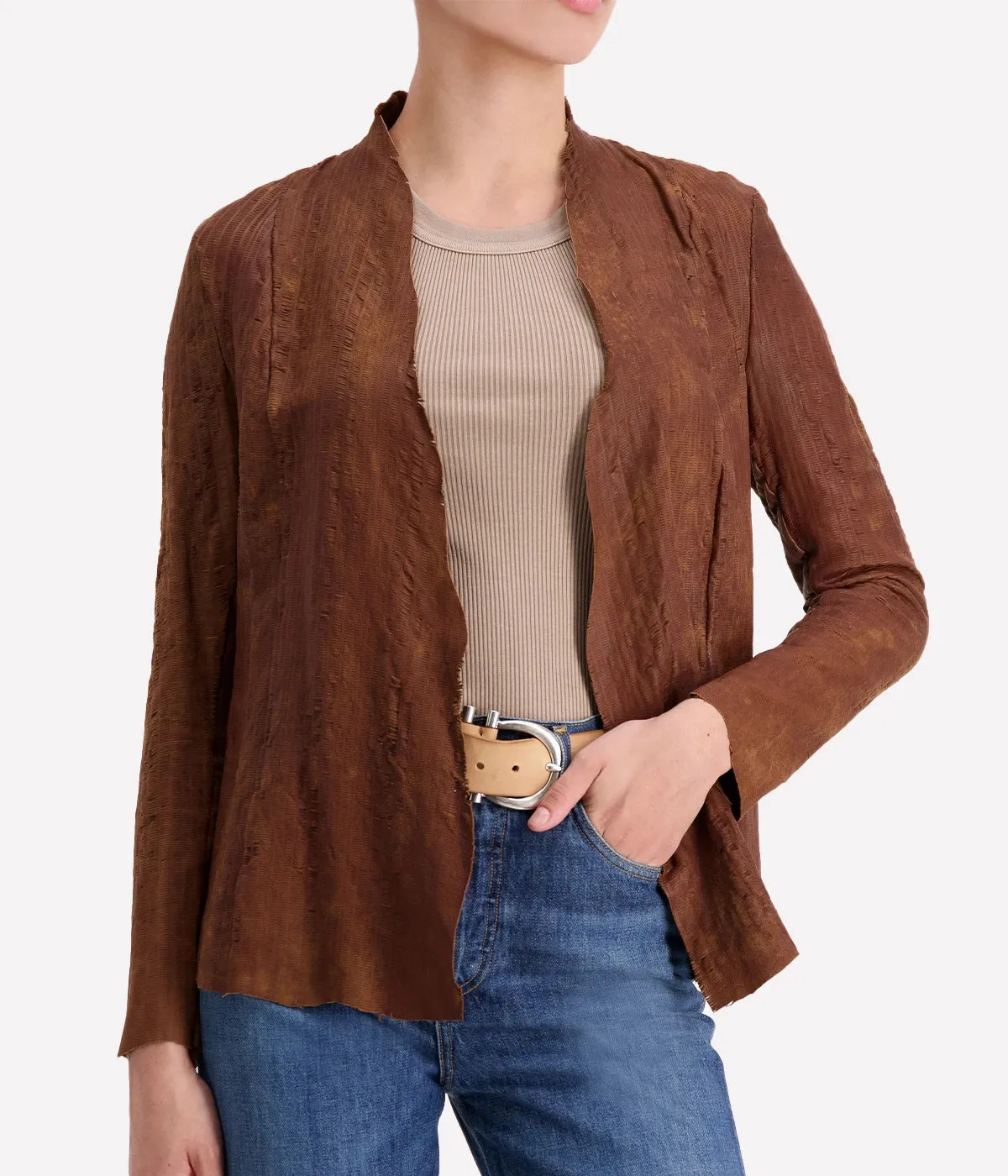 Leather Jacket in Vimi Leather