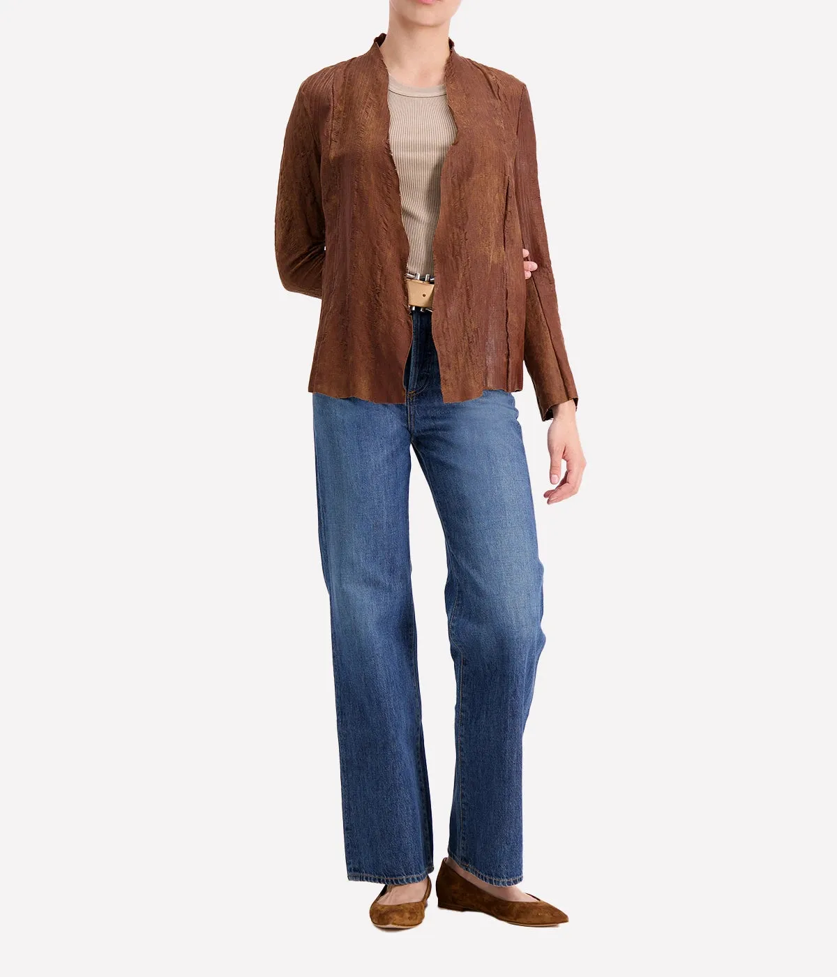 Leather Jacket in Vimi Leather