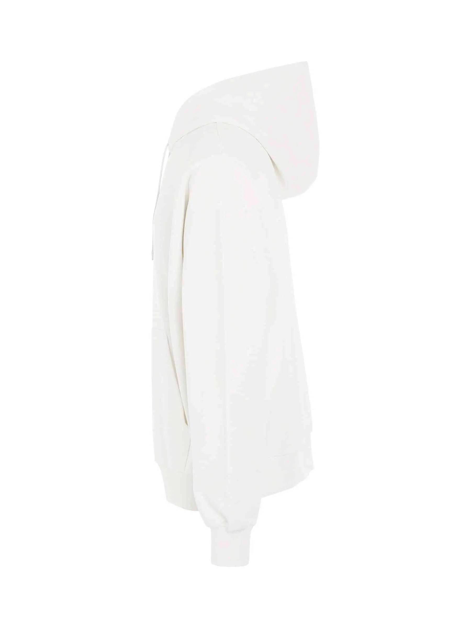 Logo Hoodie in Natural White