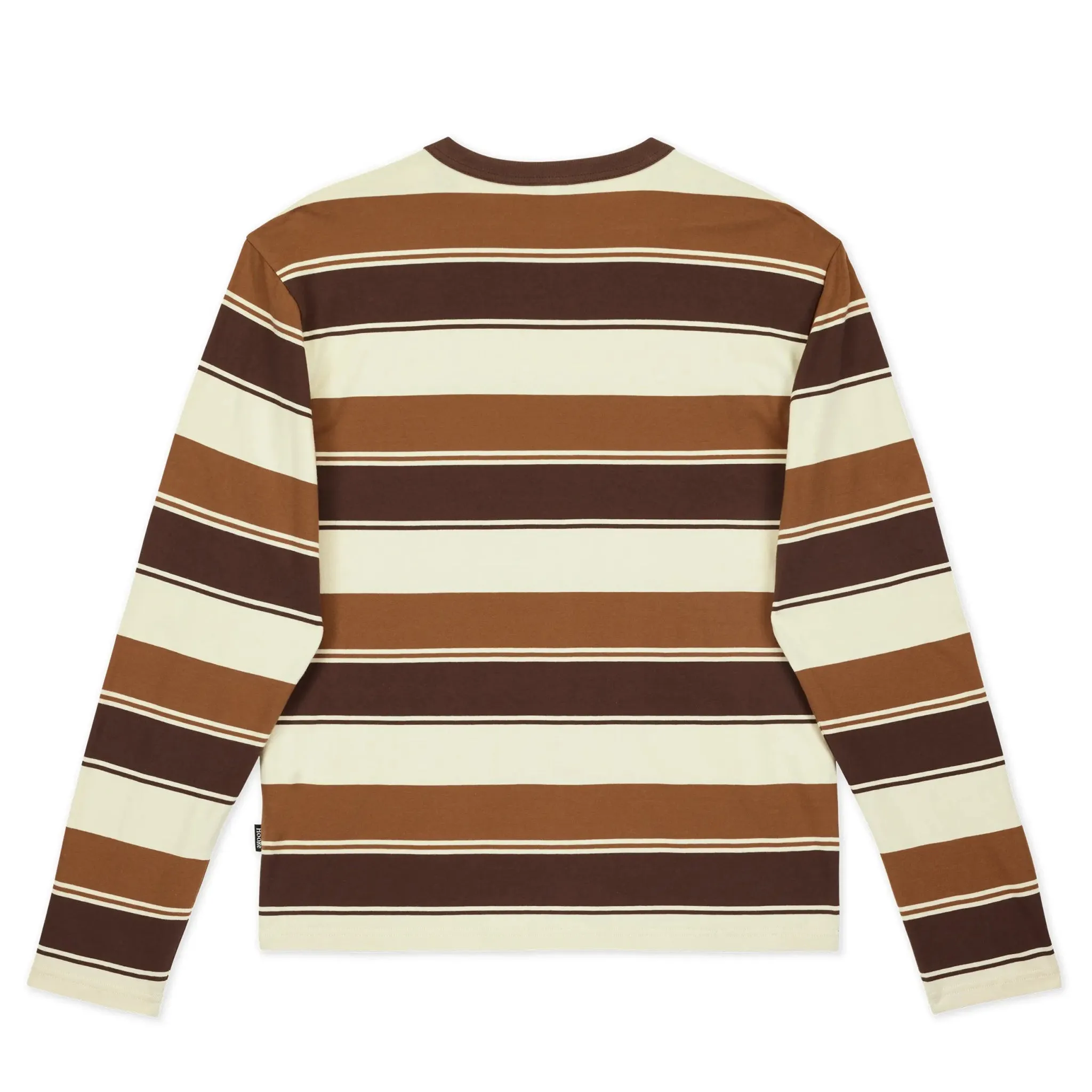 M's Long Sleeve Wood Log Striped Tee