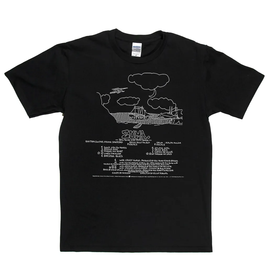 Neil Young Zuma Back T-Shirt