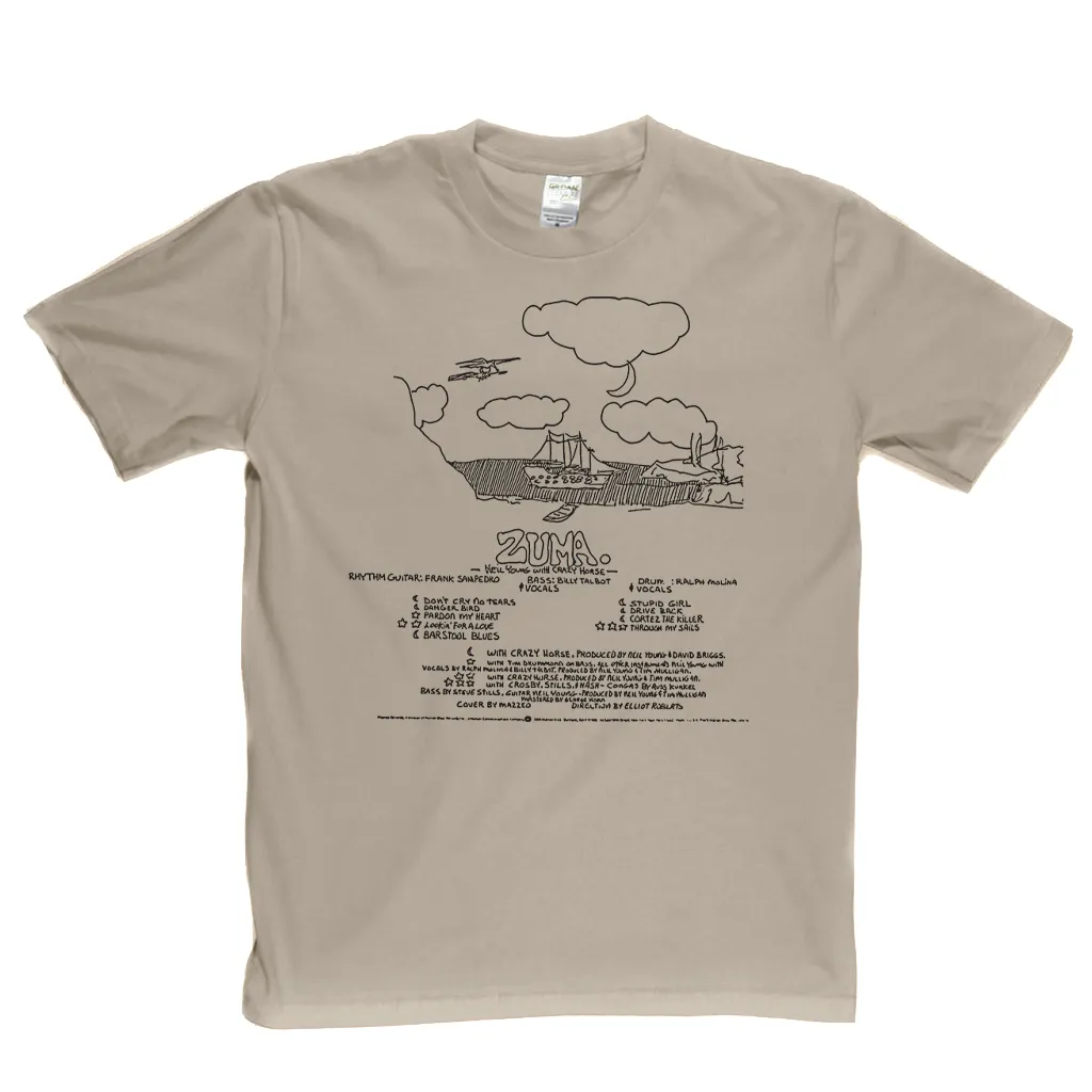 Neil Young Zuma Back T-Shirt