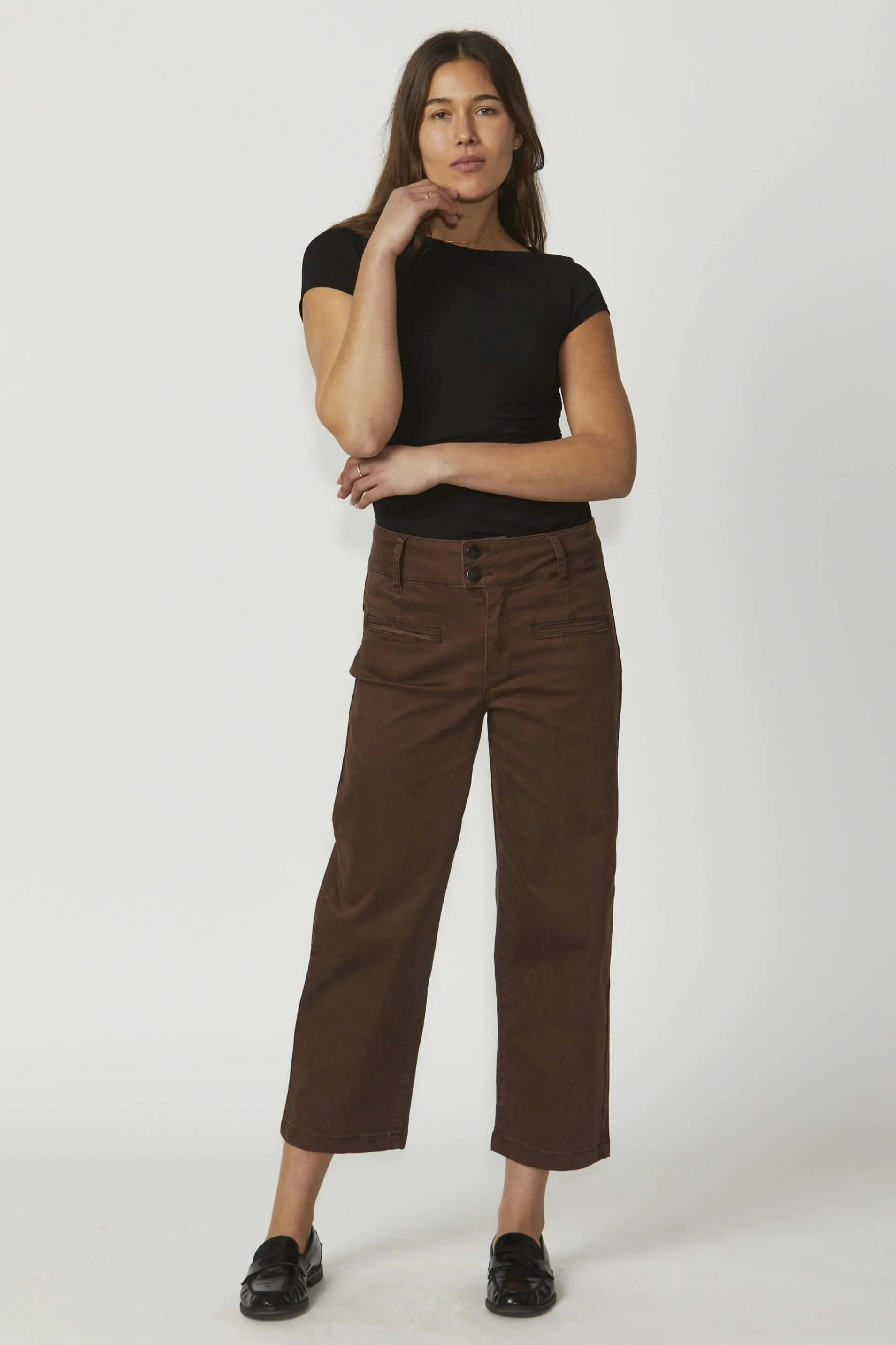 New London Jeans CHRISTOW in Chocolate