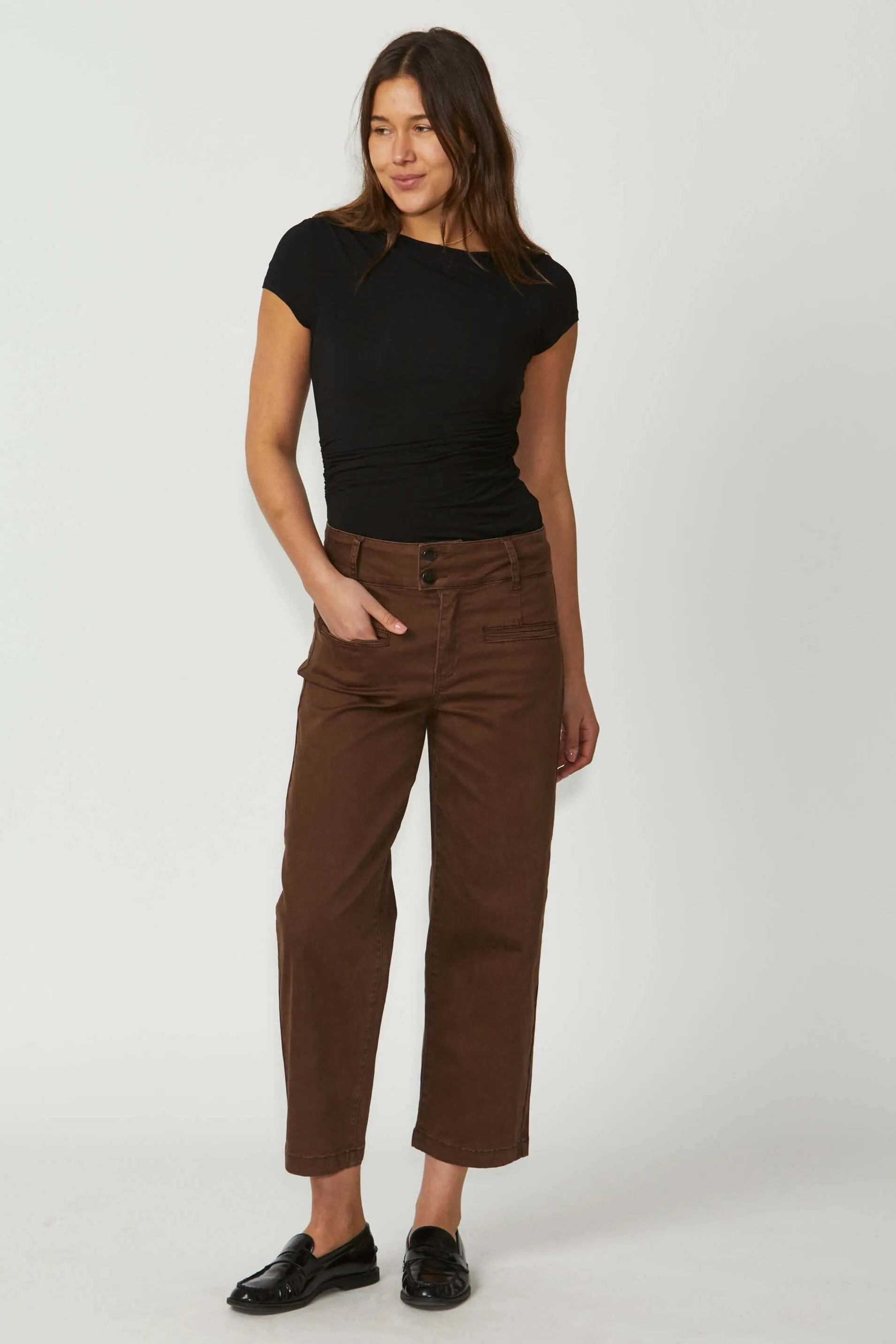 New London Jeans CHRISTOW in Chocolate