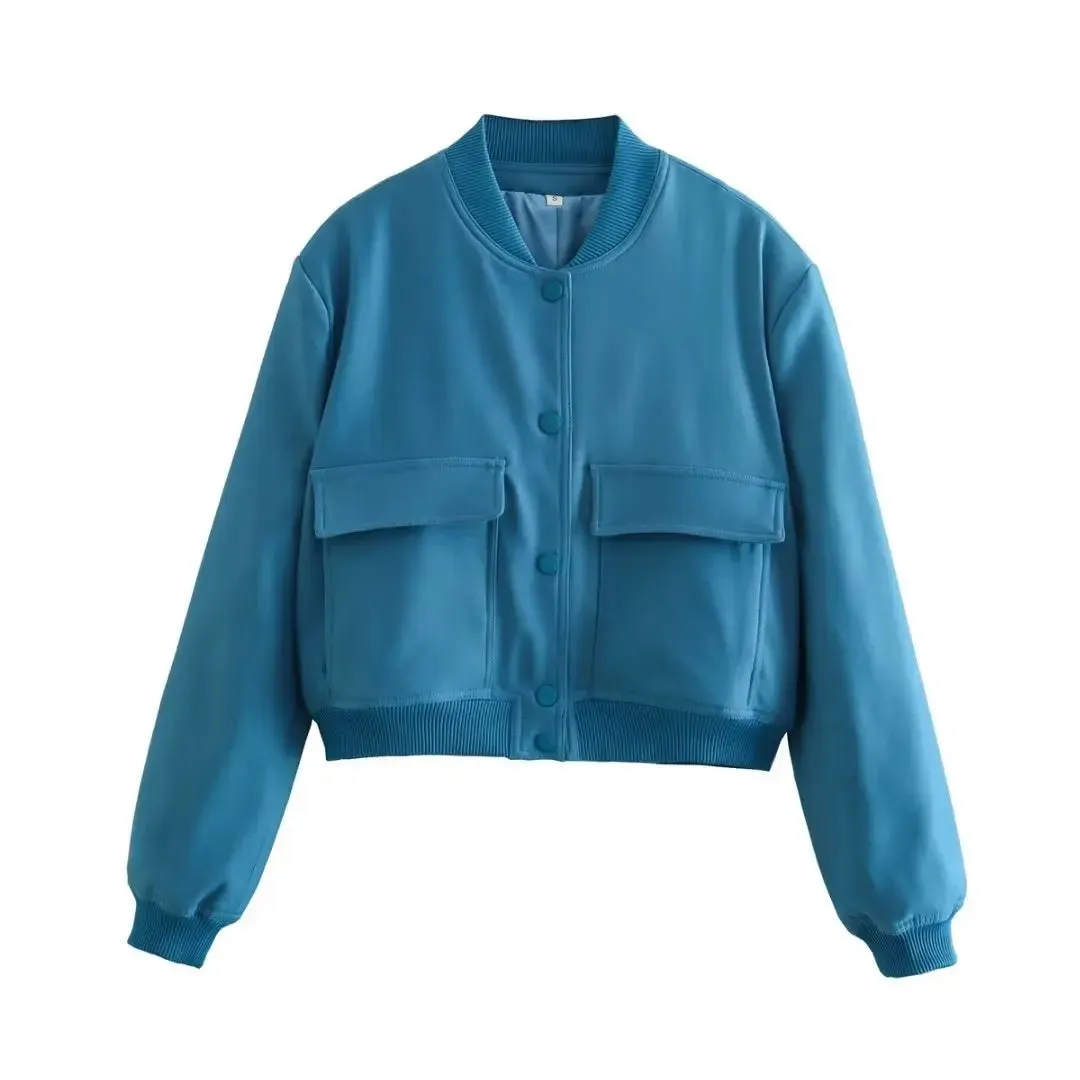 Nova Luxe Women's Bomber Jacket