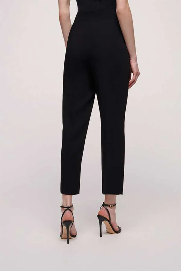 OSTILE HIGH WAIST VISCOSE ELEGANT TROUSERS