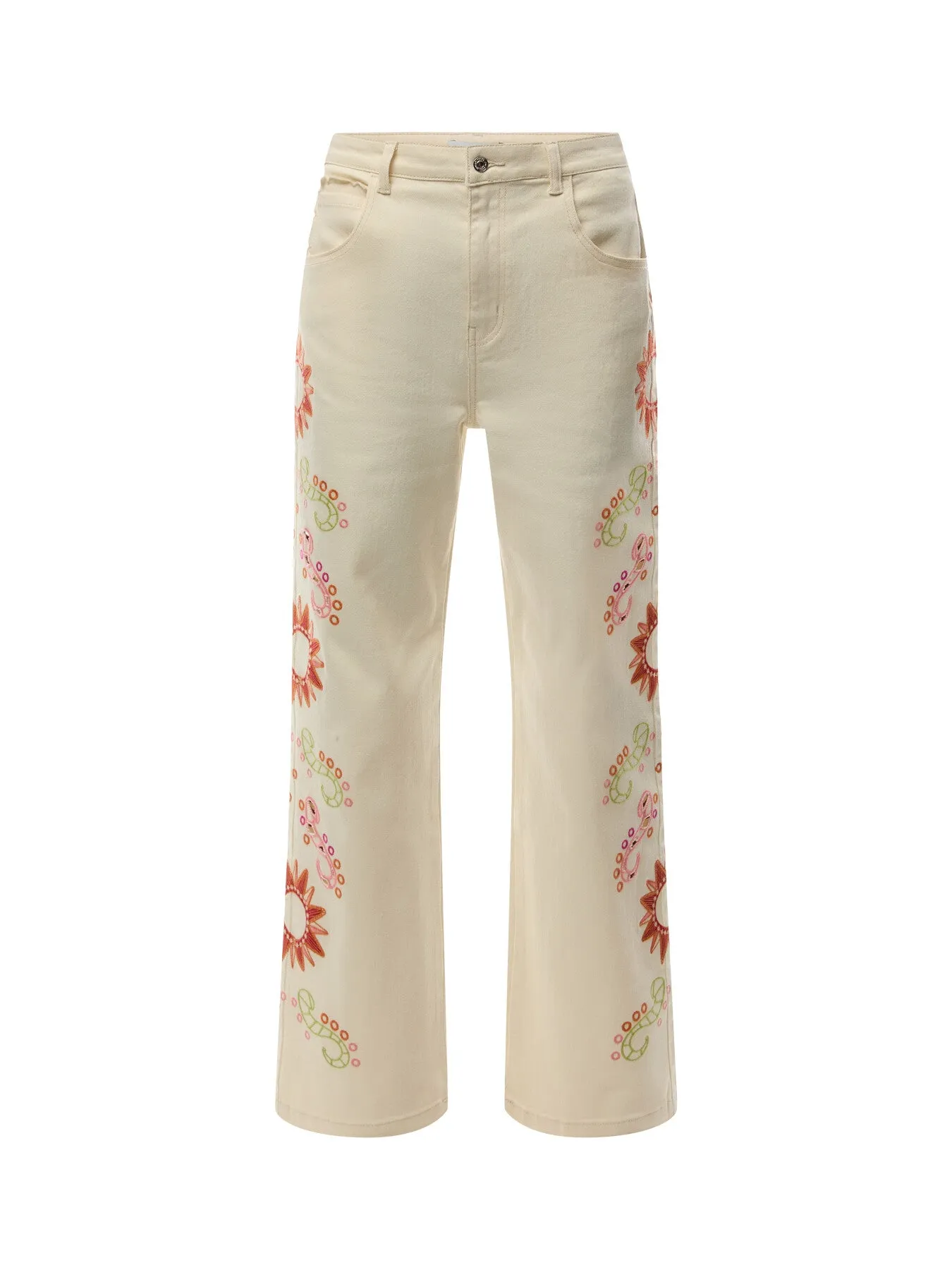 Scallop Jeans